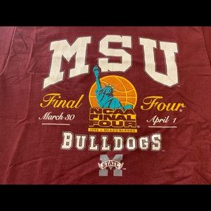 Vintage Mississippi State 1996 Final Four TShirt M